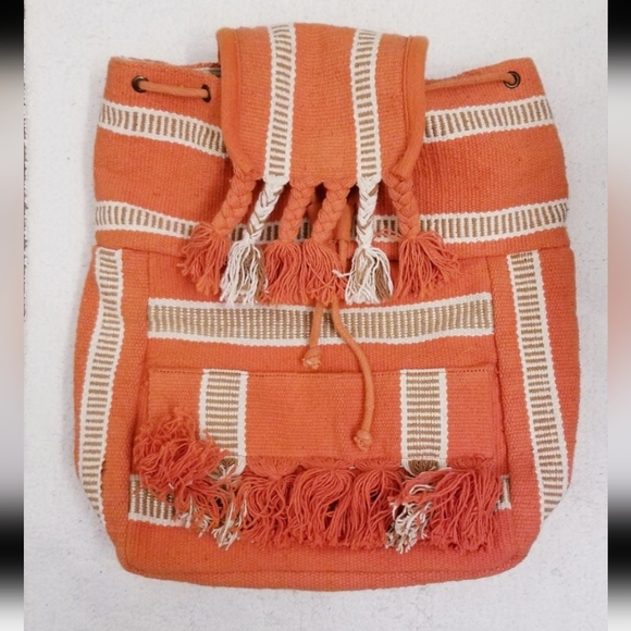 Urban Outfitters Ecote Woven Baja Backpack - Picture 2 of 8